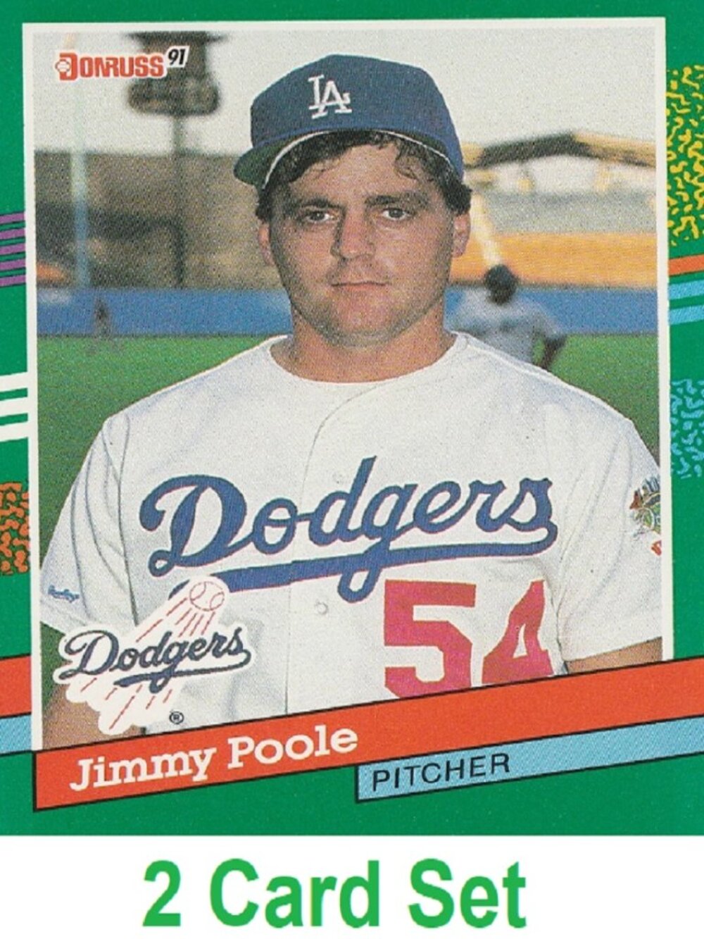 Jimmy Poole Baseball Card Collection